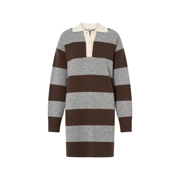 Stripe Rugby Knit Dress