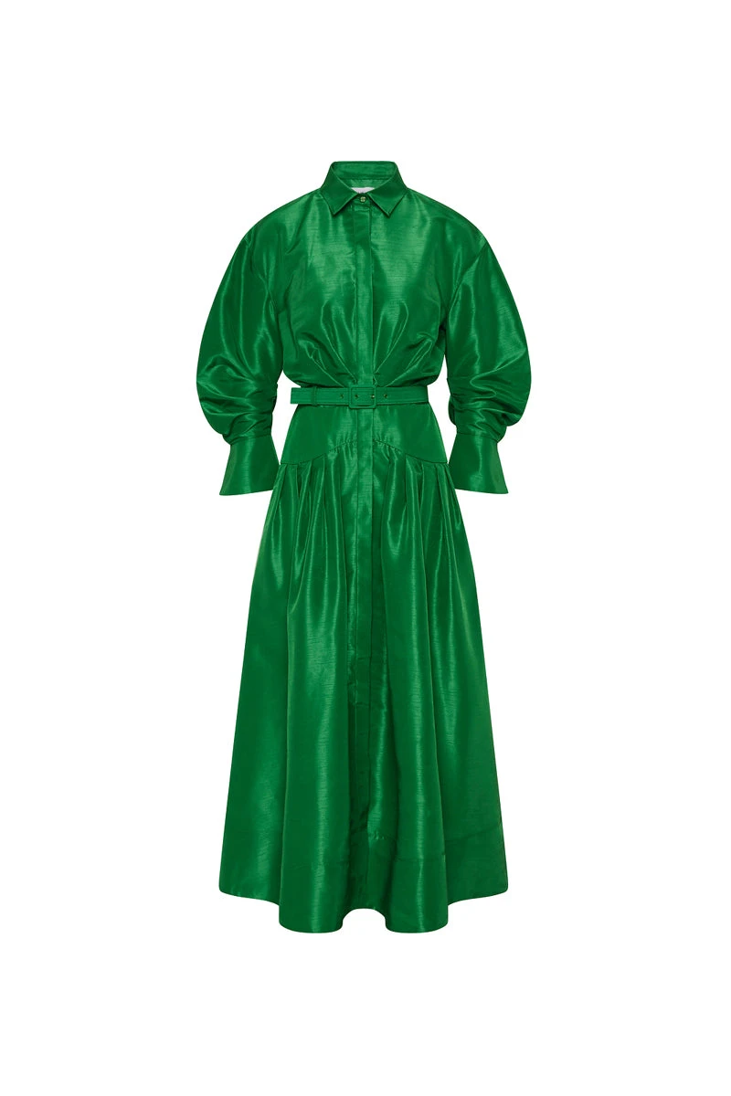 【REBECCA VALLANCE】Maple Shirt Midi Dress シャツドレス Maple Shirt Midi Dress | Coveti