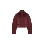 Rebecca Vallance Merlot Cropped Jacket Rebecca Vallance Merlot Cropped Jacket