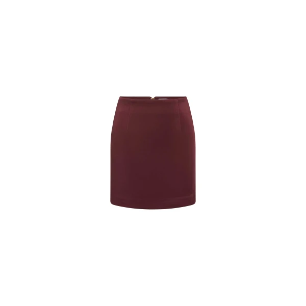 Rebecca Vallance Merlot Skirt