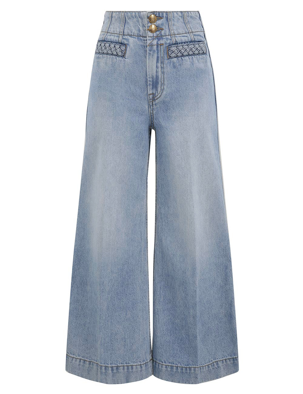 Zimmermann Lucky Cropped Flare Jean