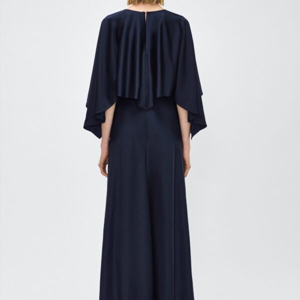 the Larys Dress is crafted from luxurious silk charmeuse