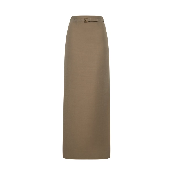 Model facing front wearing Leto Skirt