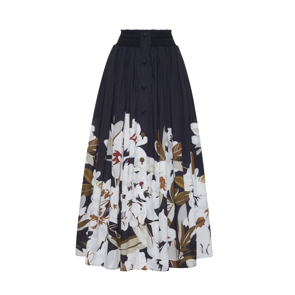 Image of model facing front in the Lovisa Skirt