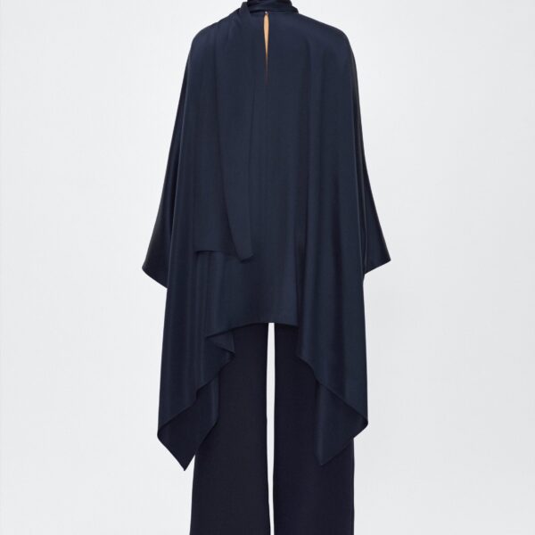 P25 collection: The Tana Top is crafted from luxurious double-face charmeuse