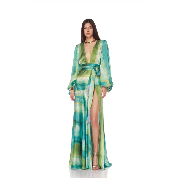 Bronx and Banco Carmen Coastal Maxi Dress, view 2