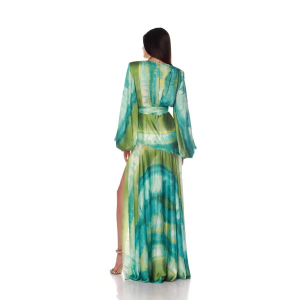 Bronx and Banco Carmen Coastal Maxi Dress, view 4