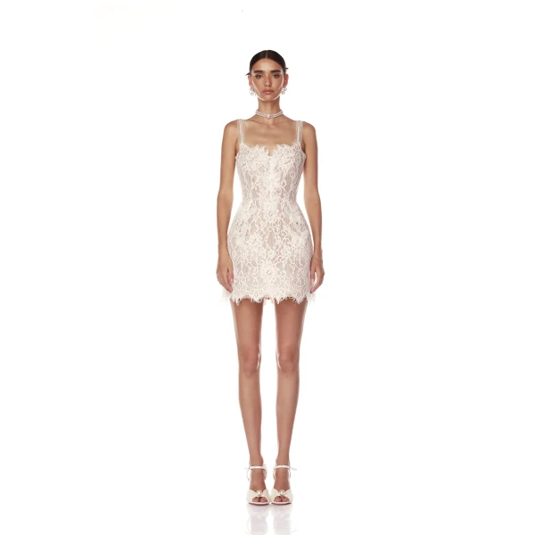Bronx and Banco Colette Lace Mini Dress