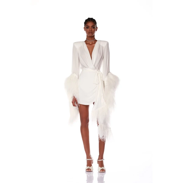 Bronx and Banco Geisha Blanc Mini Dress