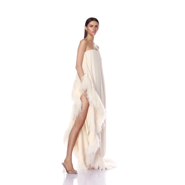 Bronx and Banco Madeline Strapless Gown, view 2