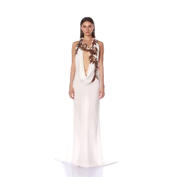 Bronx and Banco Noemie White Dress