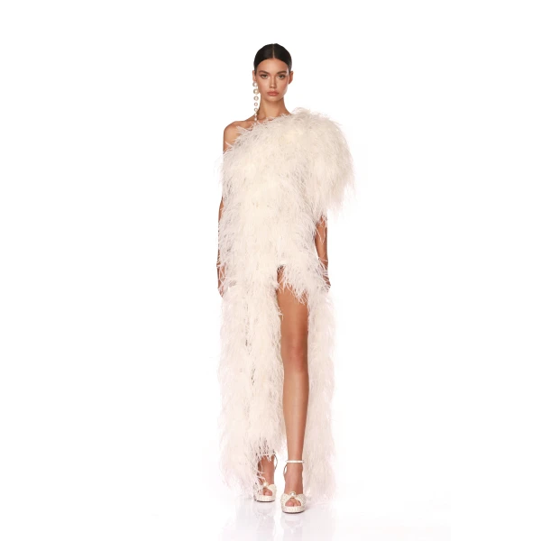 Bronx and Banco Zoia Blanc Gown