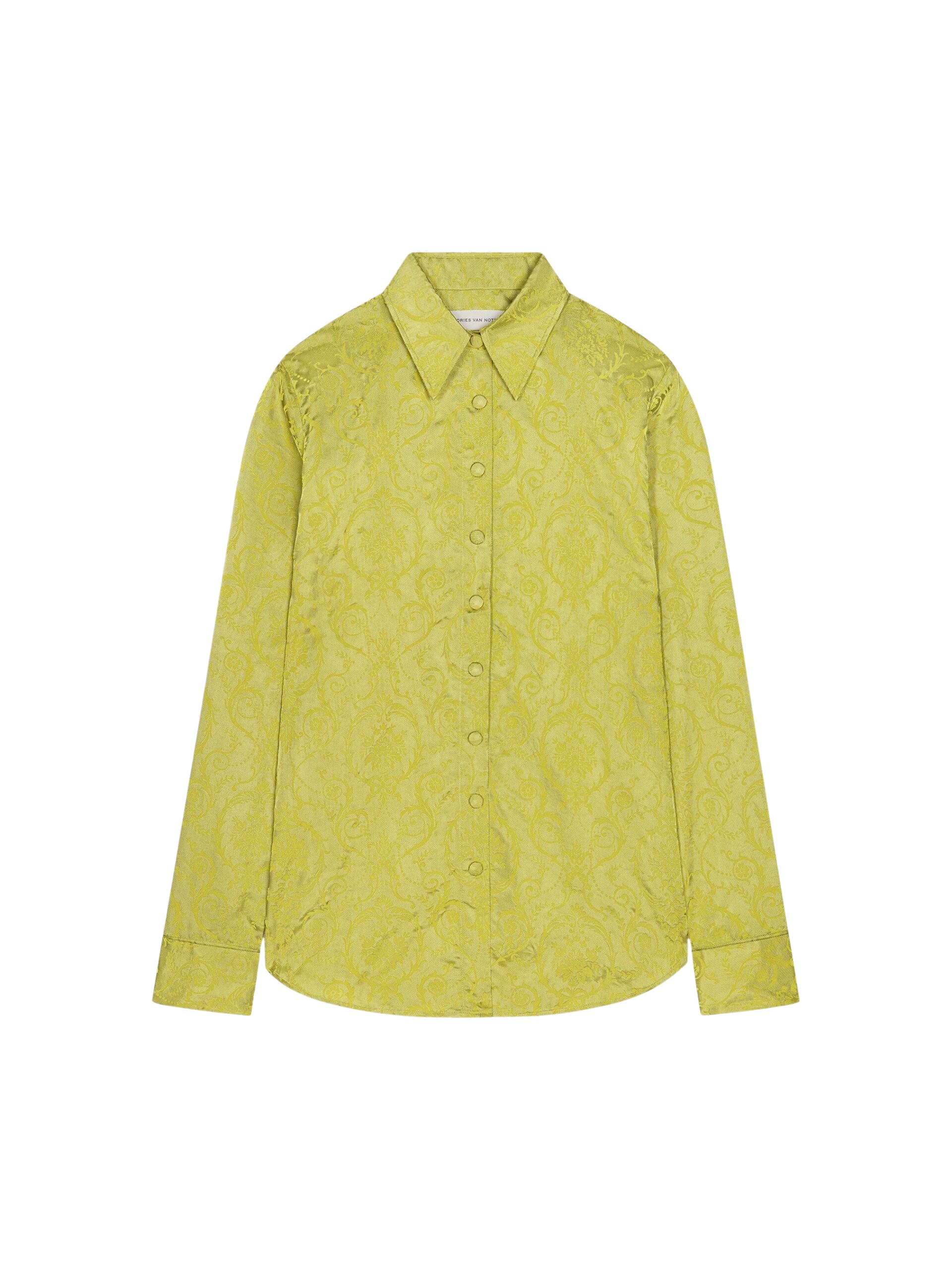 Dries Van Noten Baroque motif shirt