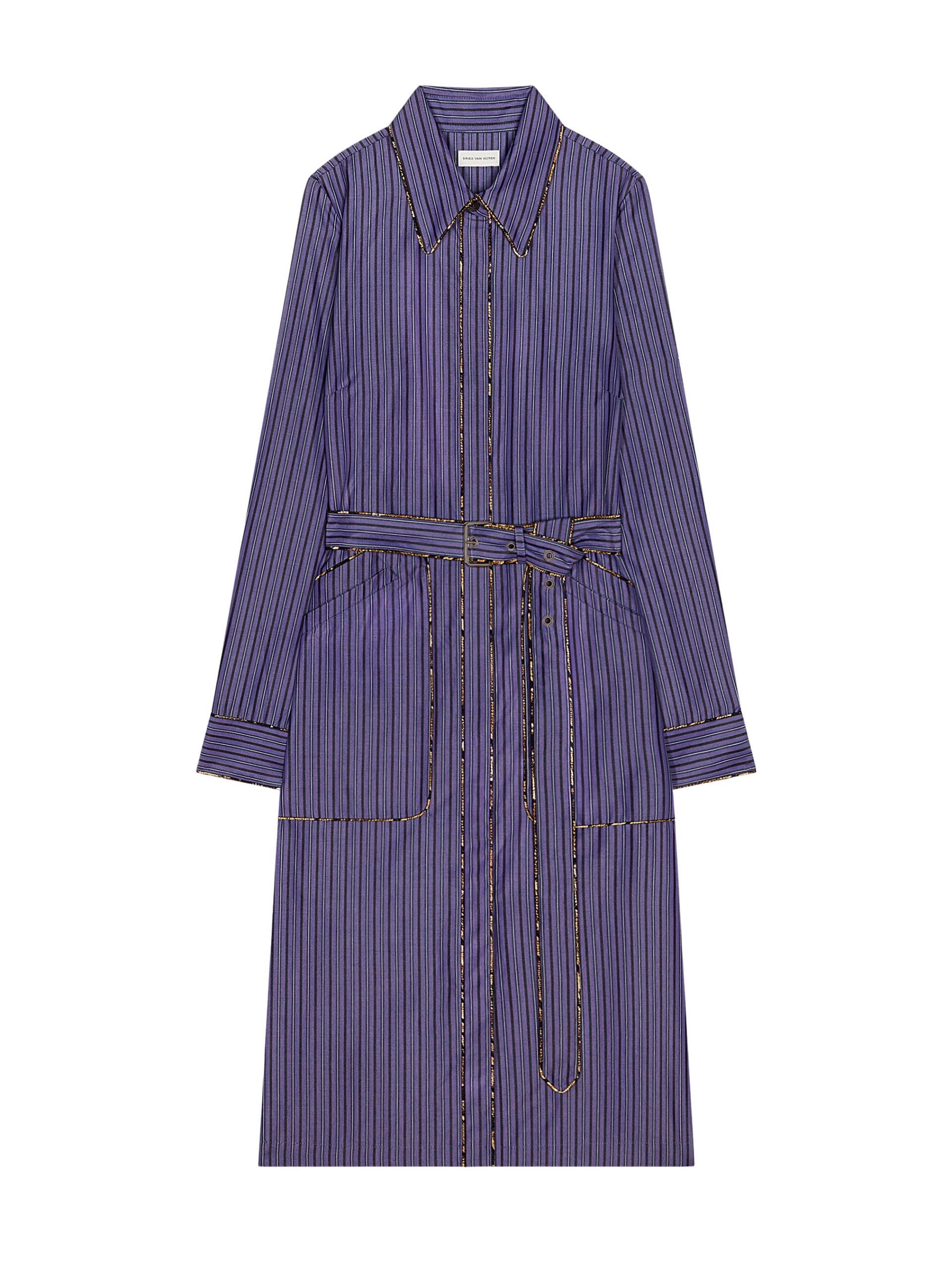Dries Van Noten Belted shirt dress