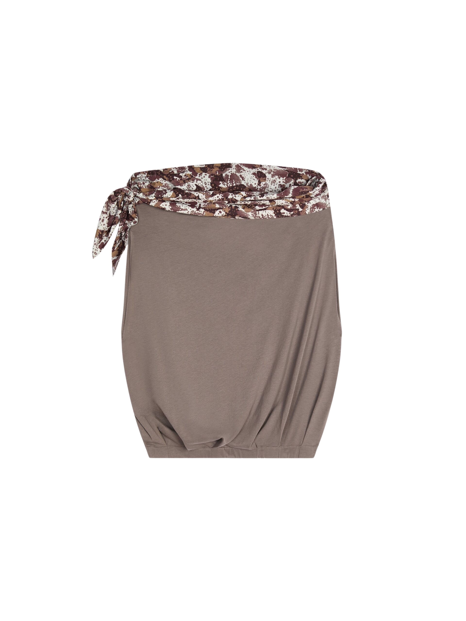 Dries Van Noten Contrast knotted top