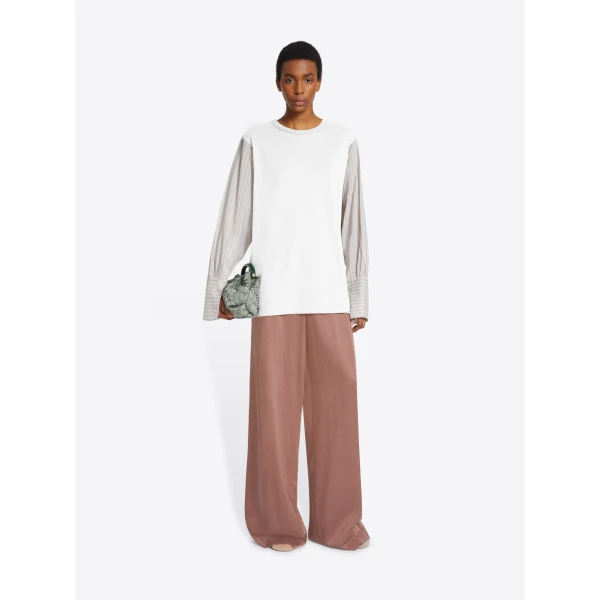 Dries Van Noten Contrast sleeves tee Top, view 2