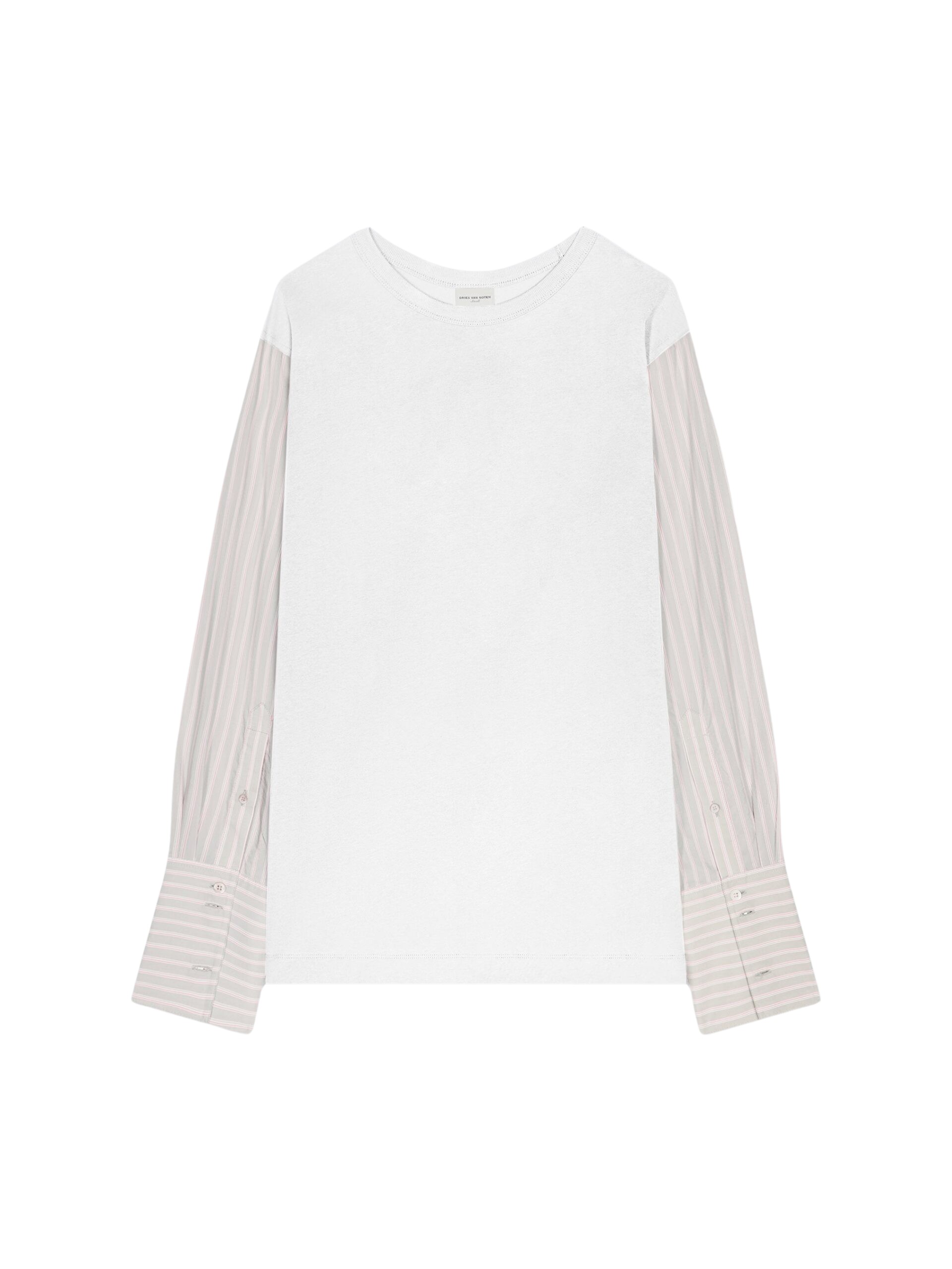 Dries Van Noten Contrast sleeves tee Top