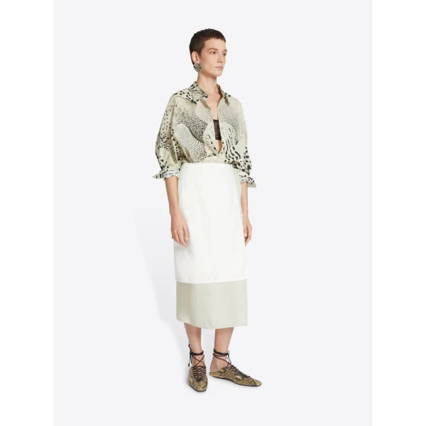 Dries Van Noten Cotton cocoon shirt, view 3