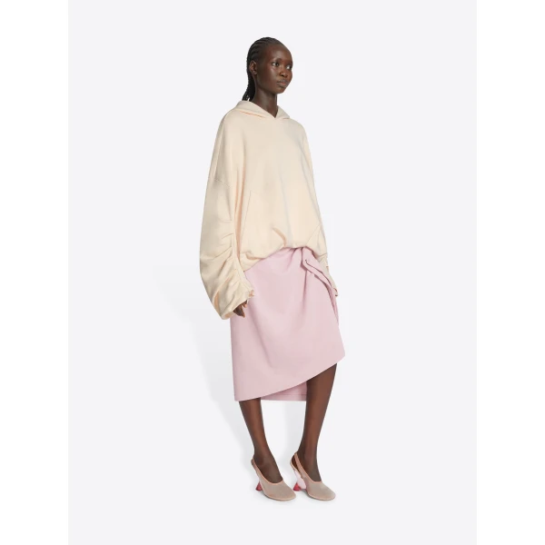 Dries Van Noten Draped hoodie Top, view 3