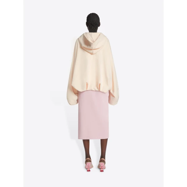 Dries Van Noten Draped hoodie Top, view 4