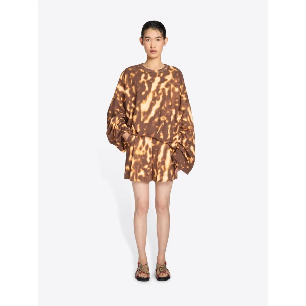 Dries Van Noten Draped sweatshirt Top, view 2