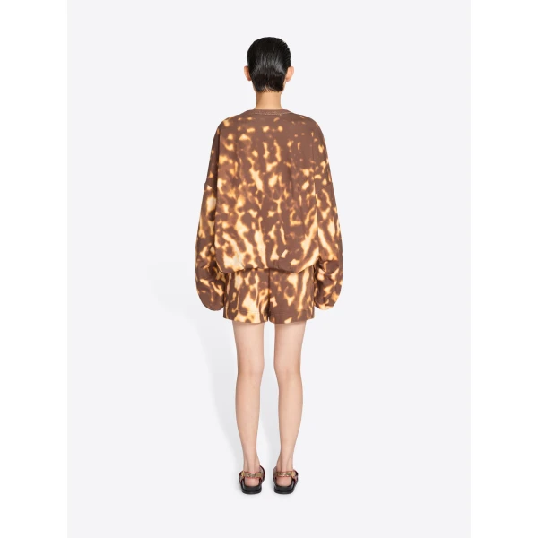 Dries Van Noten Draped sweatshirt Top, view 4