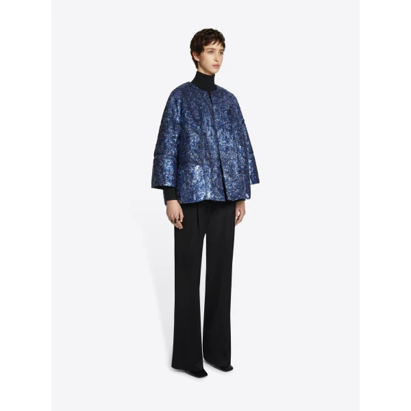 Dries Van Noten Embellished cocoon jacket, view 3