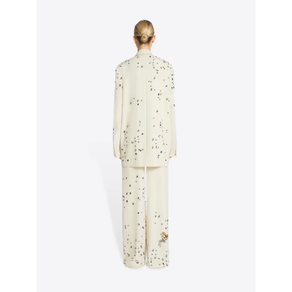 Embellished wool blazer - Image 4