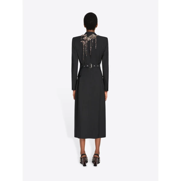 Embellished wool coat - Image 4