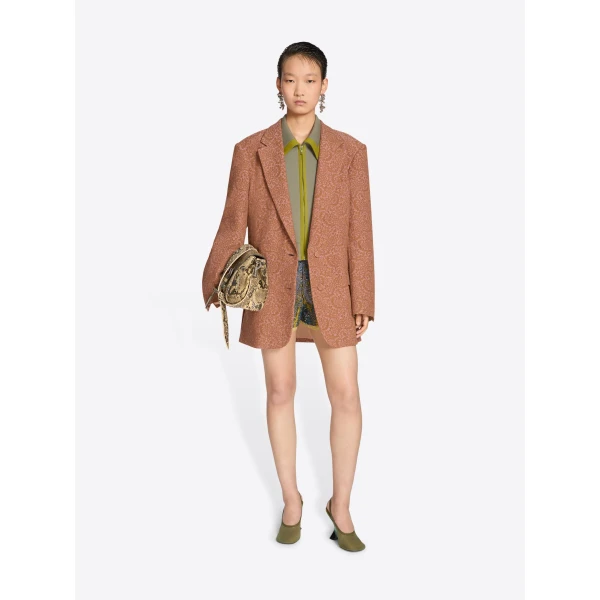 Dries Van Noten Jacquard blazer, view 2