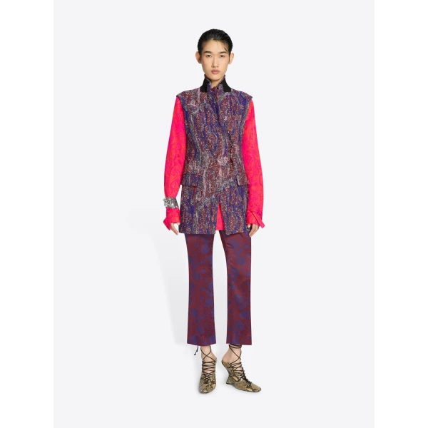 Dries Van Noten Jacquard blazer, view 2