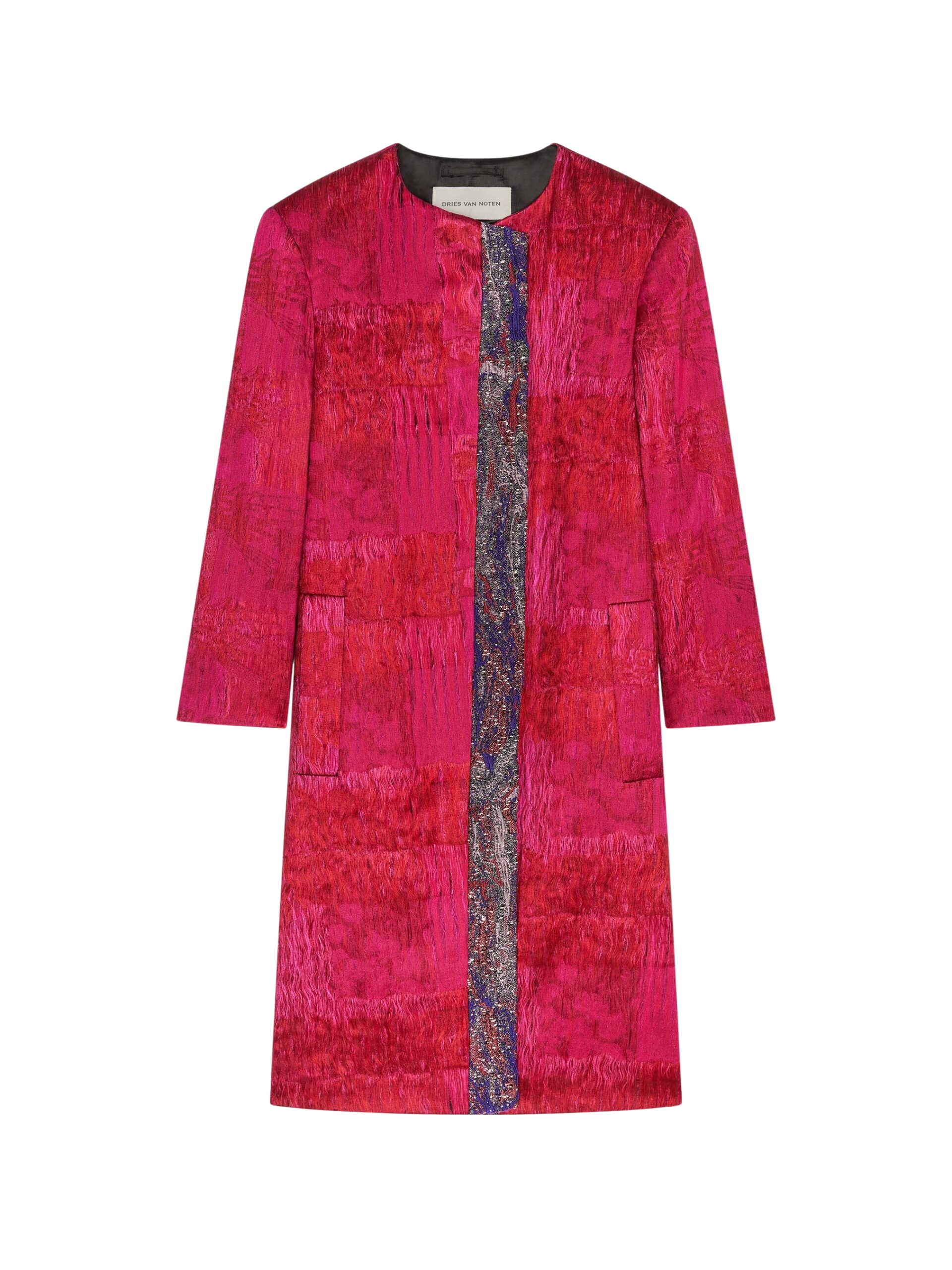 Dries Van Noten Jacquard coat