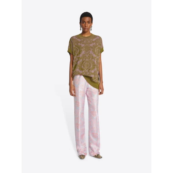 Dries Van Noten Jacquard pants, view 2