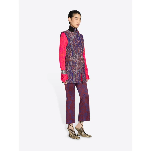Dries Van Noten Jacquard pants, view 3