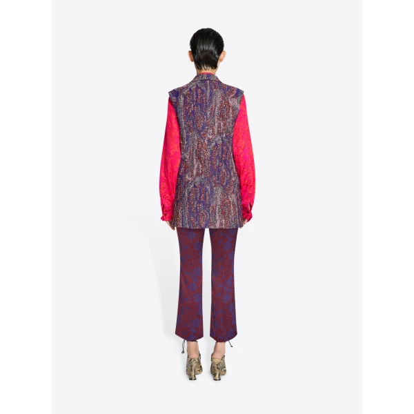 Dries Van Noten Jacquard pants, view 4