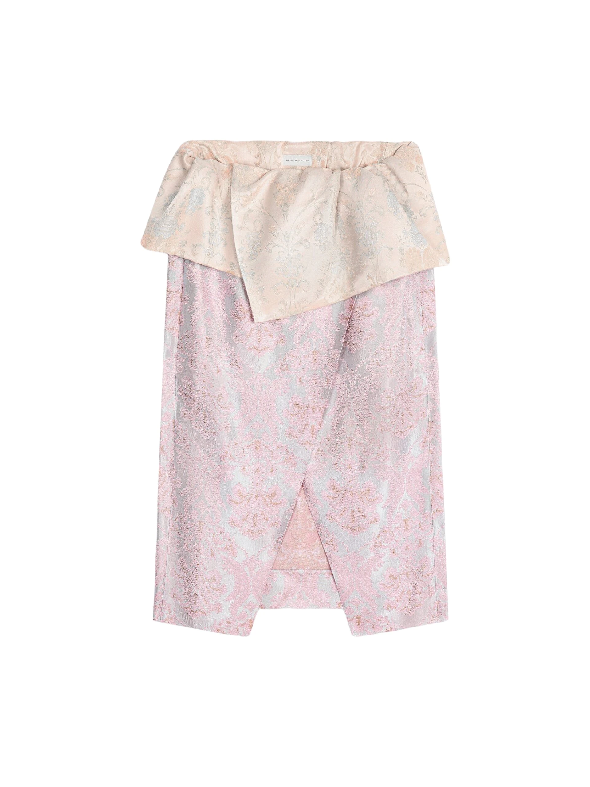Dries-Van-Noten-Jacquard-peplum-skirt-scaled24883_nobg Dries Van Noten Skirts luxury Clothing from Coveti Marketplace