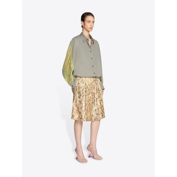Dries Van Noten Lace cocoon shirt, view 3