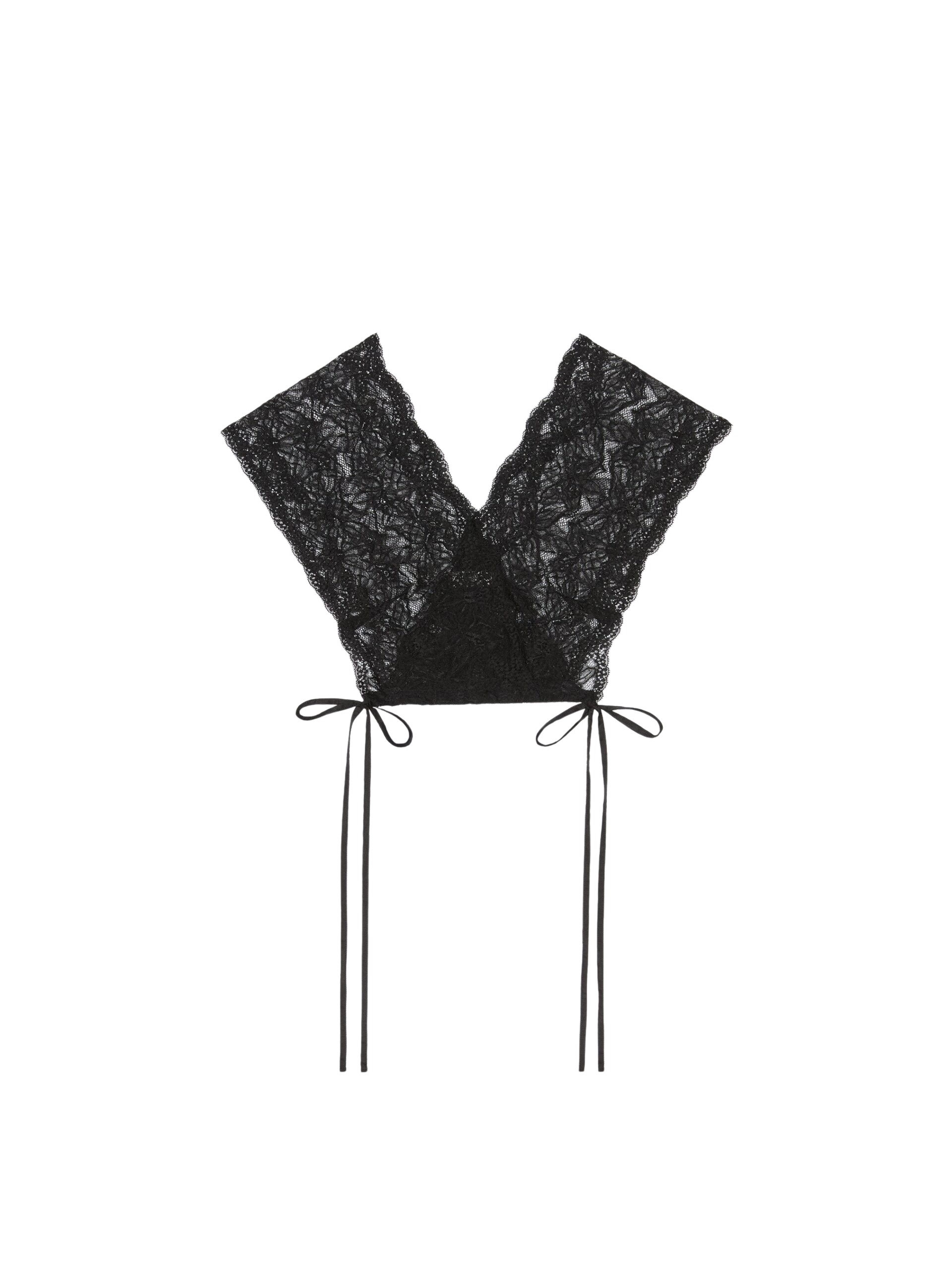 Dries Van Noten Lace crop top