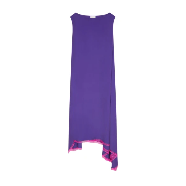 Loose asymmetrical dress