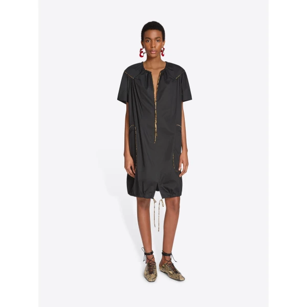 Dries Van Noten Oversized cotton dress, view 2