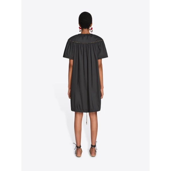 Dries Van Noten Oversized cotton dress, view 4