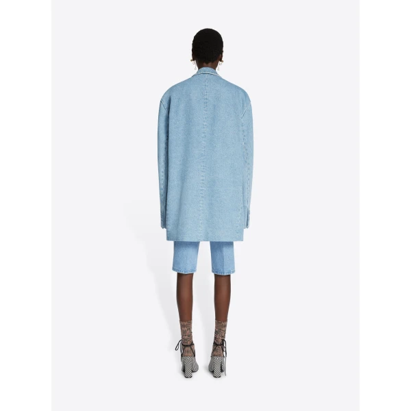 Dries Van Noten Oversized denim blazer, view 4