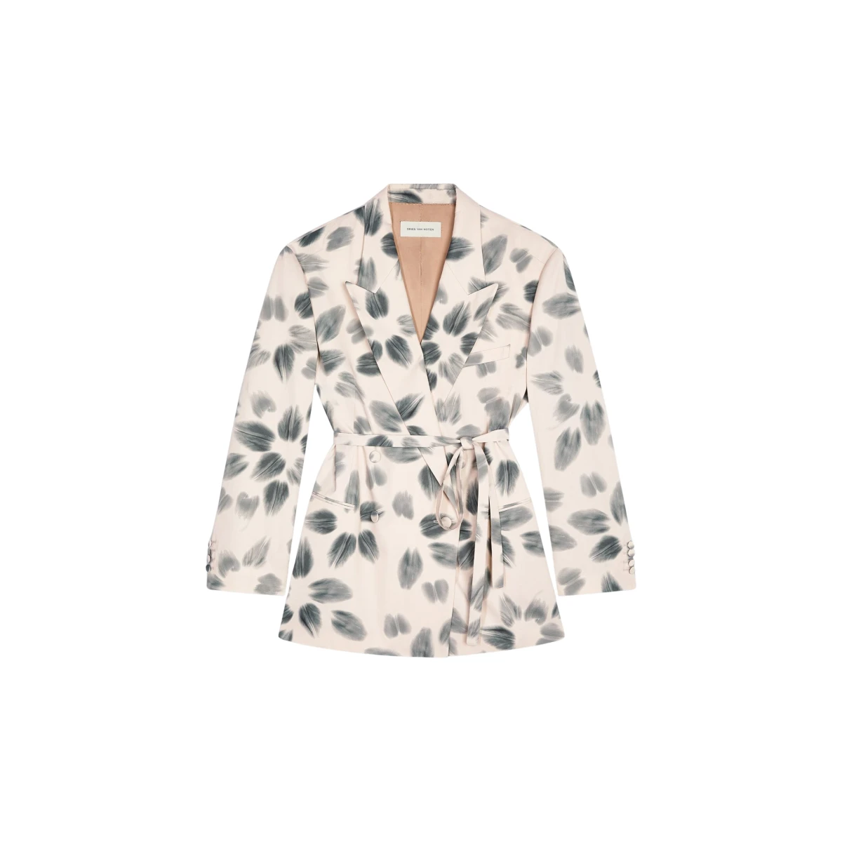 Oversized printed blazer - Image 1