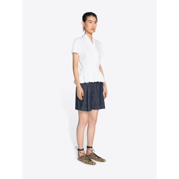 Dries Van Noten Peplum tee Top, view 3