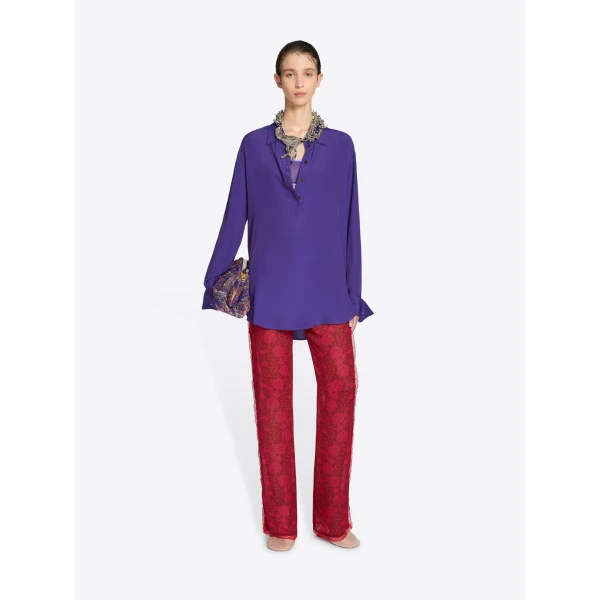 Dries Van Noten Polo neckline shirt, view 2