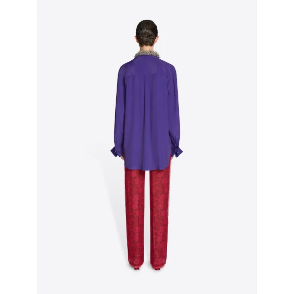 Dries Van Noten Polo neckline shirt, view 4