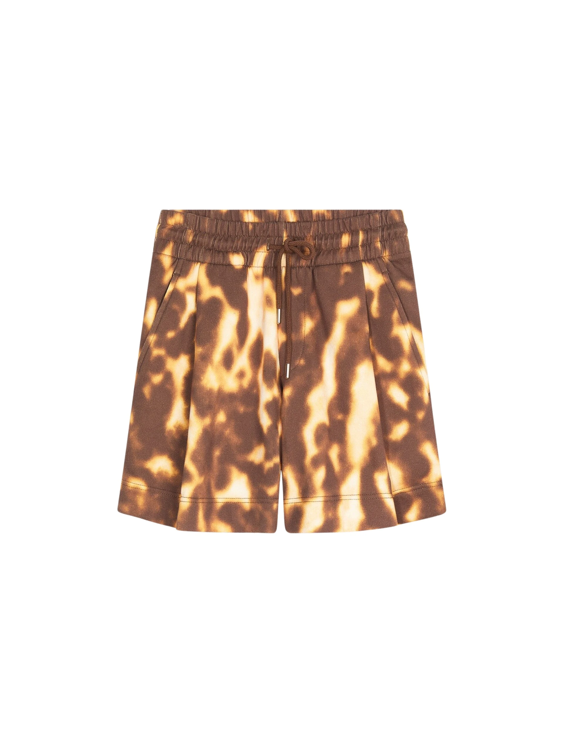 Printed cotton shorts