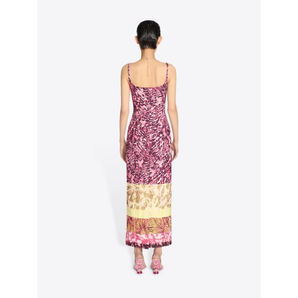 Dries Van Noten Printed fitted dress, view 4