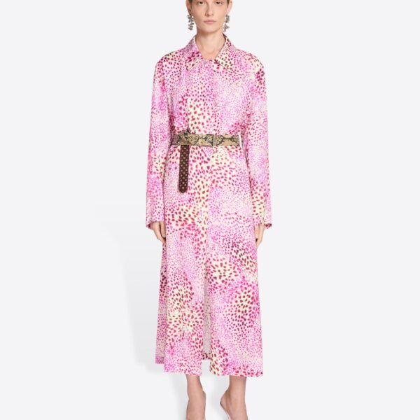 with Orchid Spots all-over print.