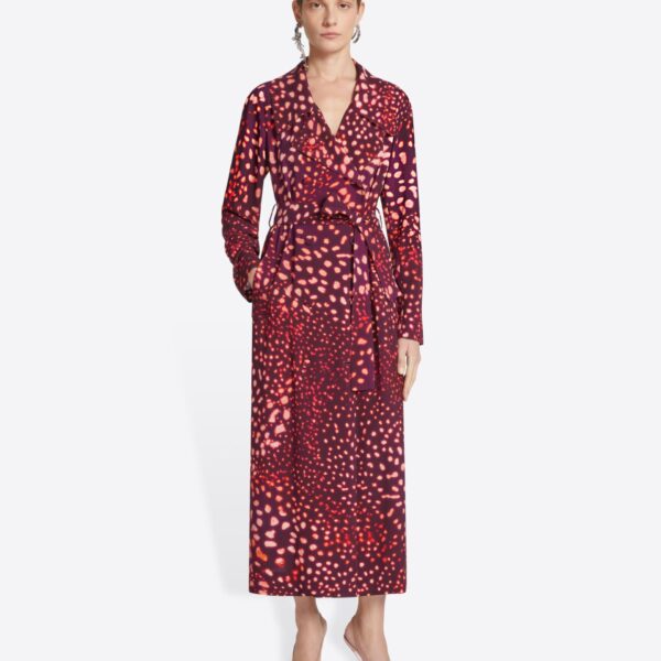 with Orchid Spots all-over print;